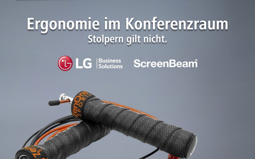 „Kämpfen lernen, um nicht kämpfen zu müssen.“: Gemeinsame Aktion von Siewert & Kau, LG und Screenbeam