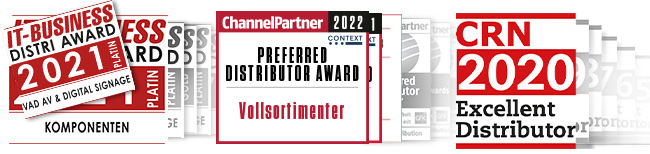 Distribution - Auszeichnungen für kompetente Partner